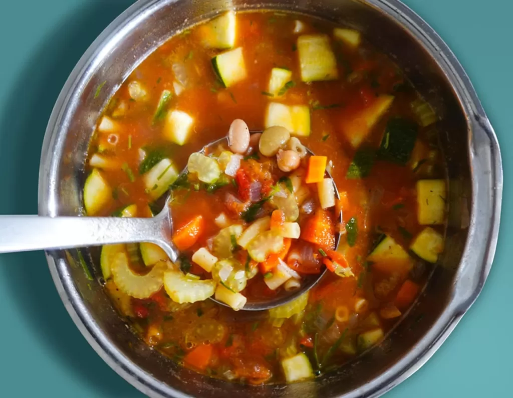 Healthy minestrone soup recipe busy lifestyle cookbook