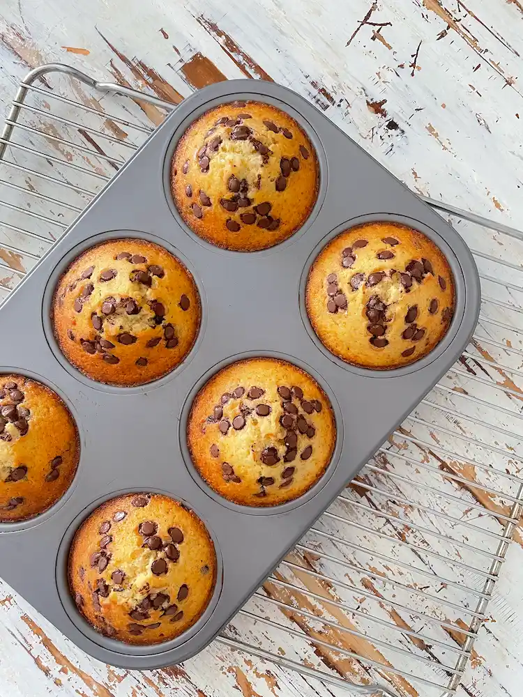 Banana Chocolate Chip Muffins