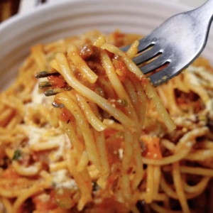 Easy spaghetti Bolognese