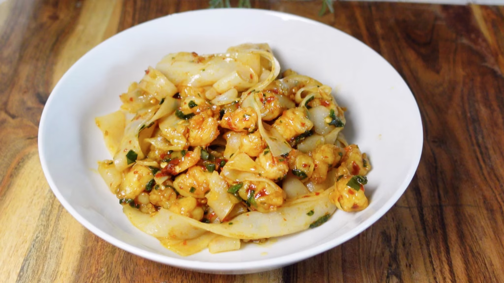 Chili Oil Prawn Tapioca Noodles