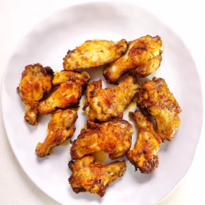 Baked chicken wing nibbles